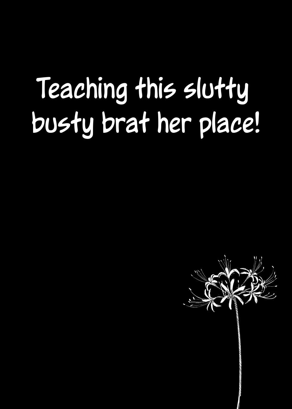 [MOSQUITONE. (Great Mosu)] Manyuu Mesugaki o Wakaraseru! | Teaching this slutty busty brat her place! [English] [Cyber Eclipse] [Uncensored] [Digital] - Page 35
