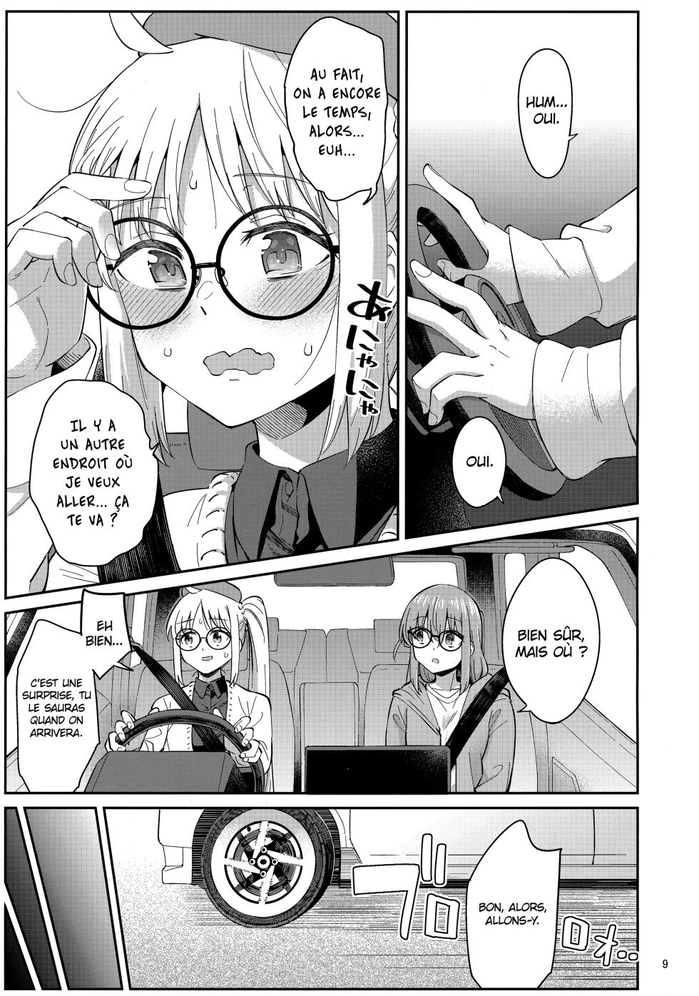 (C103) [Surface Tension (Orikuchi Hirata)] Netsu o Mazete Shin o Tokashite | Faire fondre ton cœur en mêlant nos chaleurs (Bocchi the Rock!) [French] [Les Poroïniens] - Page 8