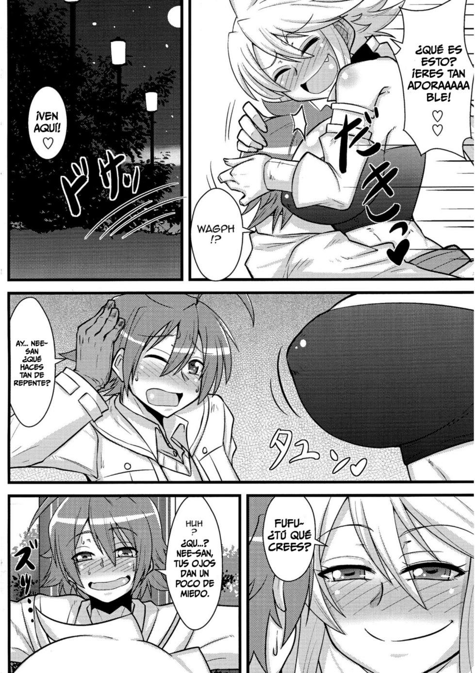 (COMIC1☆9) [Shonnaka-dou (Mitsurugi Tsurugi)] Nee-san Route o Kill (Akame ga Kill!) [Spanish] [Traductor X] - Page 5
