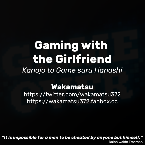 [Wakamatsu] Kanojo to Game suru Hanashi | Gaming with the Girlfriend [English] - Page 7