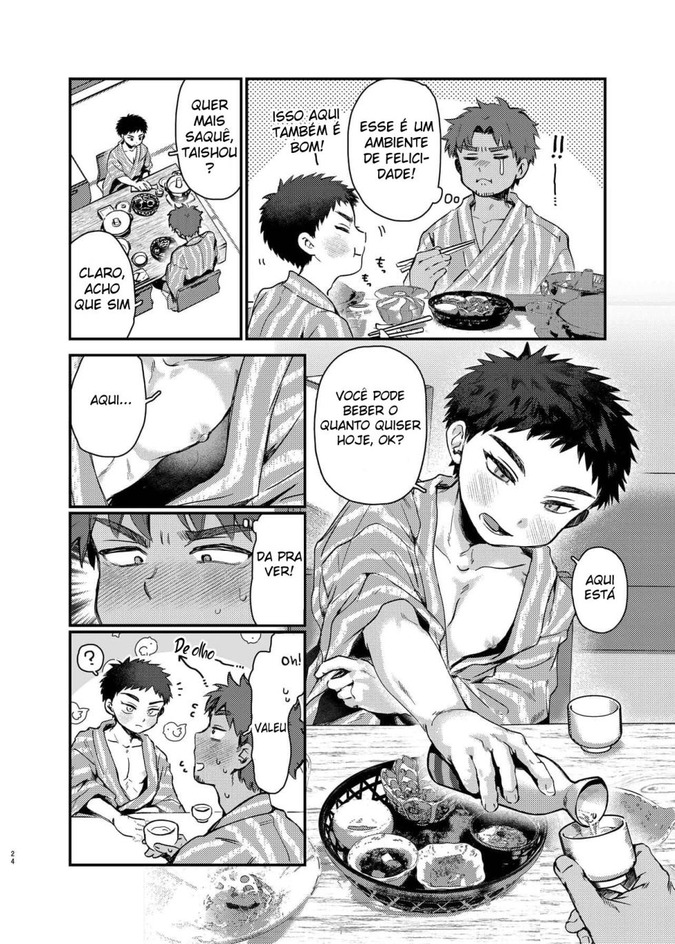 [Ebiharami (Yoruge)] Taishou, Nani mo Shinakute Ii no ka? (Touken Ranbu) [Portuguese-BR] [Digital] - Page 23