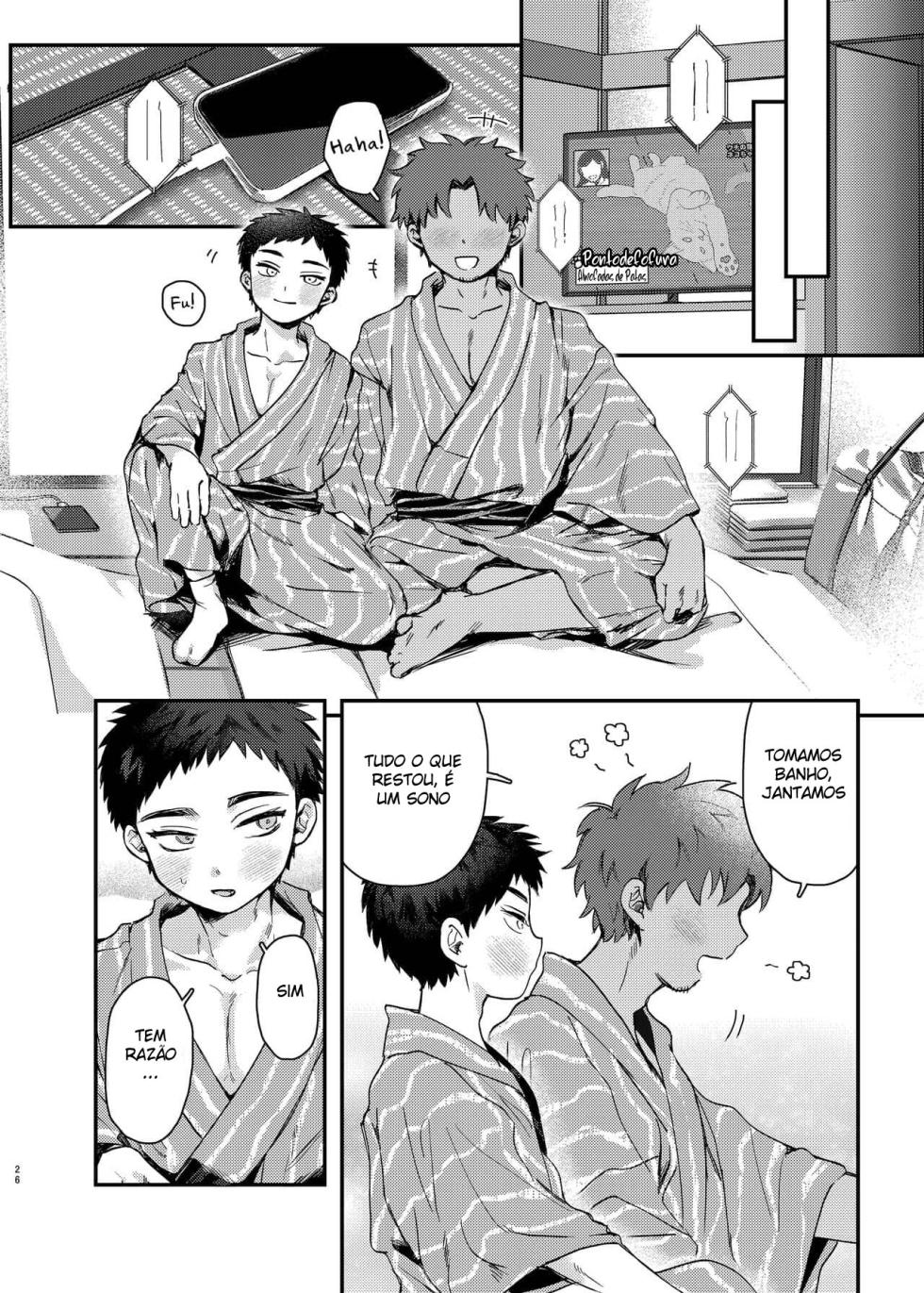 [Ebiharami (Yoruge)] Taishou, Nani mo Shinakute Ii no ka? (Touken Ranbu) [Portuguese-BR] [Digital] - Page 25