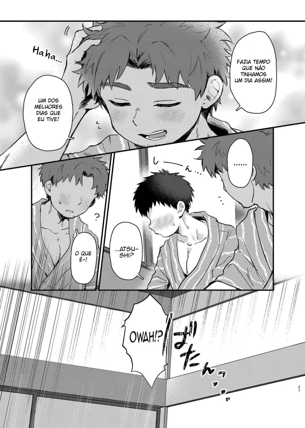 [Ebiharami (Yoruge)] Taishou, Nani mo Shinakute Ii no ka? (Touken Ranbu) [Portuguese-BR] [Digital] - Page 26