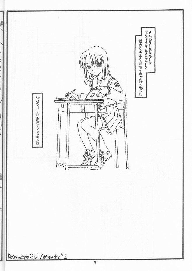 (C62) [bolze. (rit.)] DESTRUCTION GIRL appendix^2 (Shizuku) - Page 3
