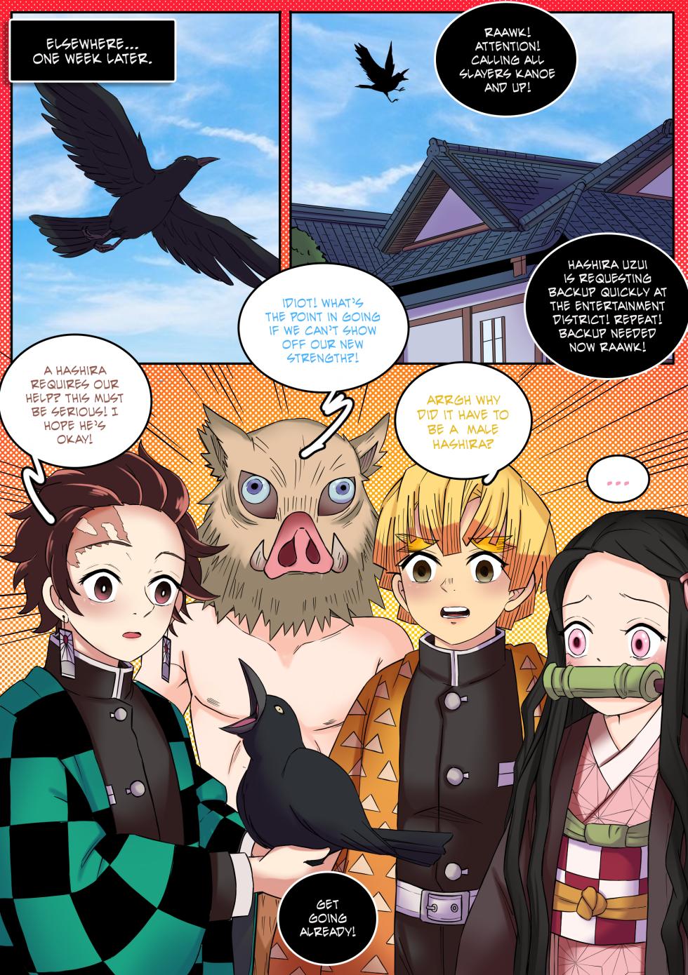 [MayiTGu & MeowWithMe] Demon Slayer | Kimetsu No Yaiba: Red Light District - Page 8