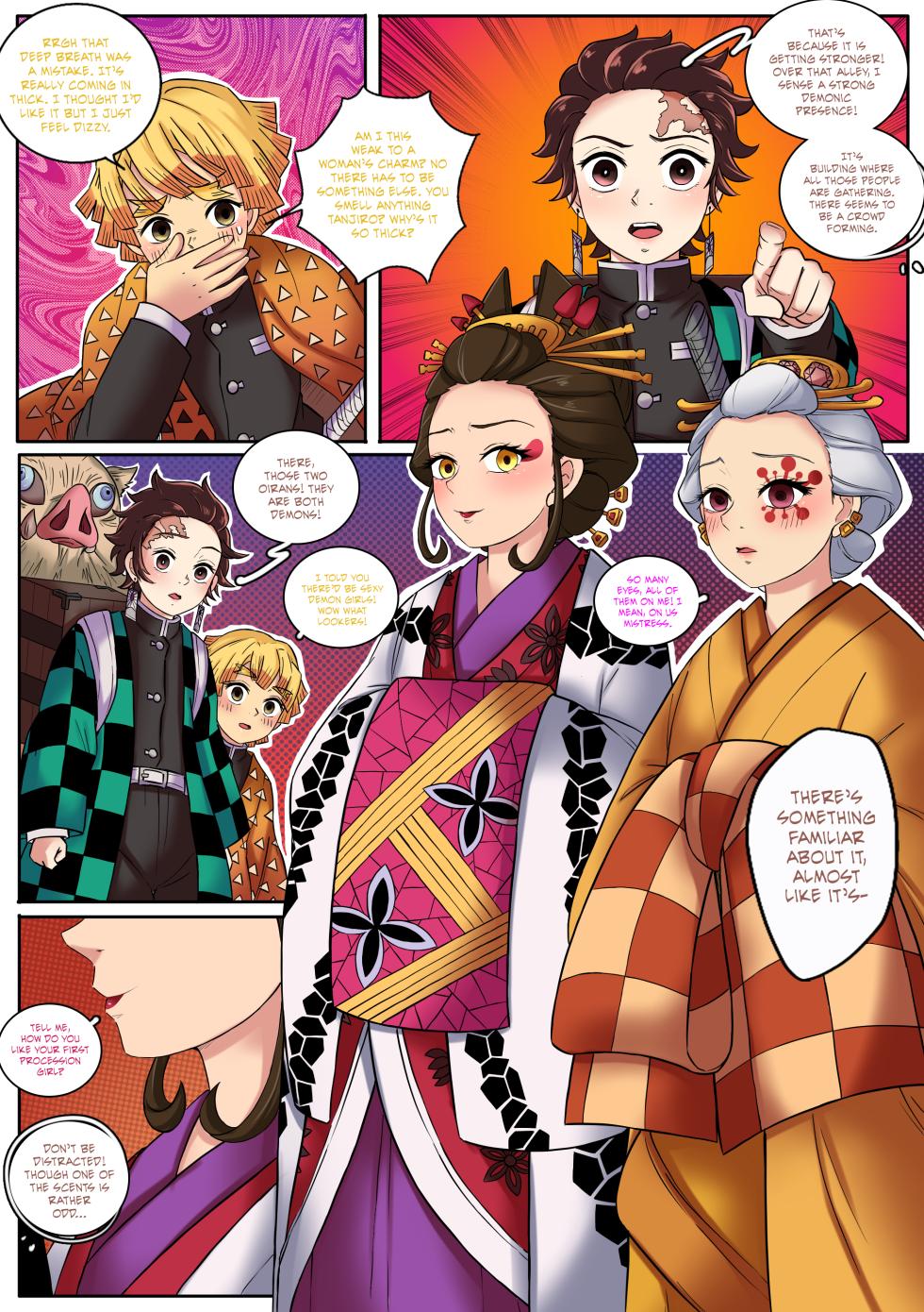 [MayiTGu & MeowWithMe] Demon Slayer | Kimetsu No Yaiba: Red Light District - Page 11