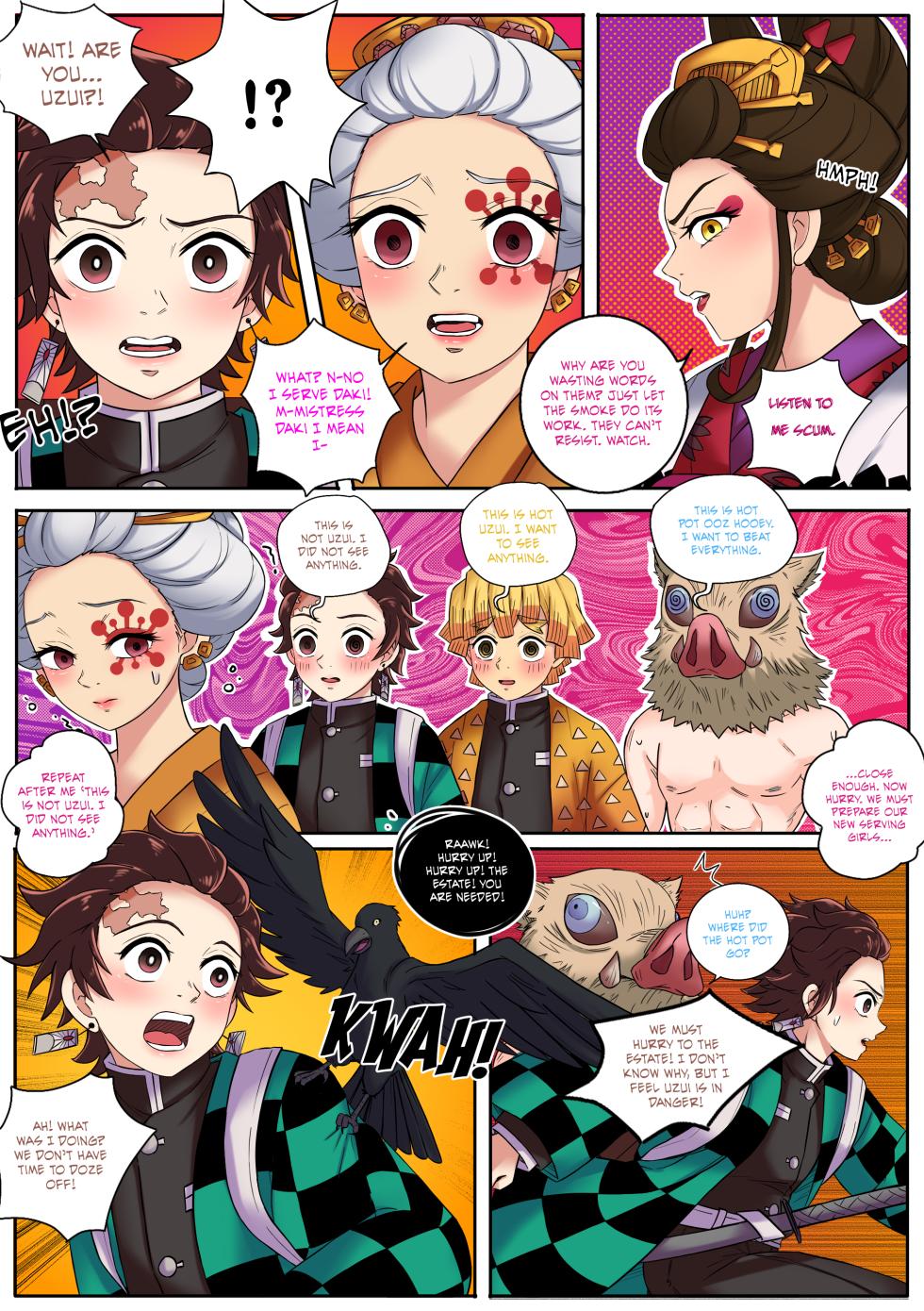 [MayiTGu & MeowWithMe] Demon Slayer | Kimetsu No Yaiba: Red Light District - Page 12