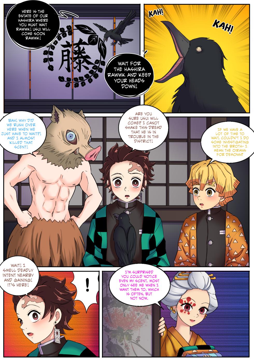 [MayiTGu & MeowWithMe] Demon Slayer | Kimetsu No Yaiba: Red Light District - Page 13