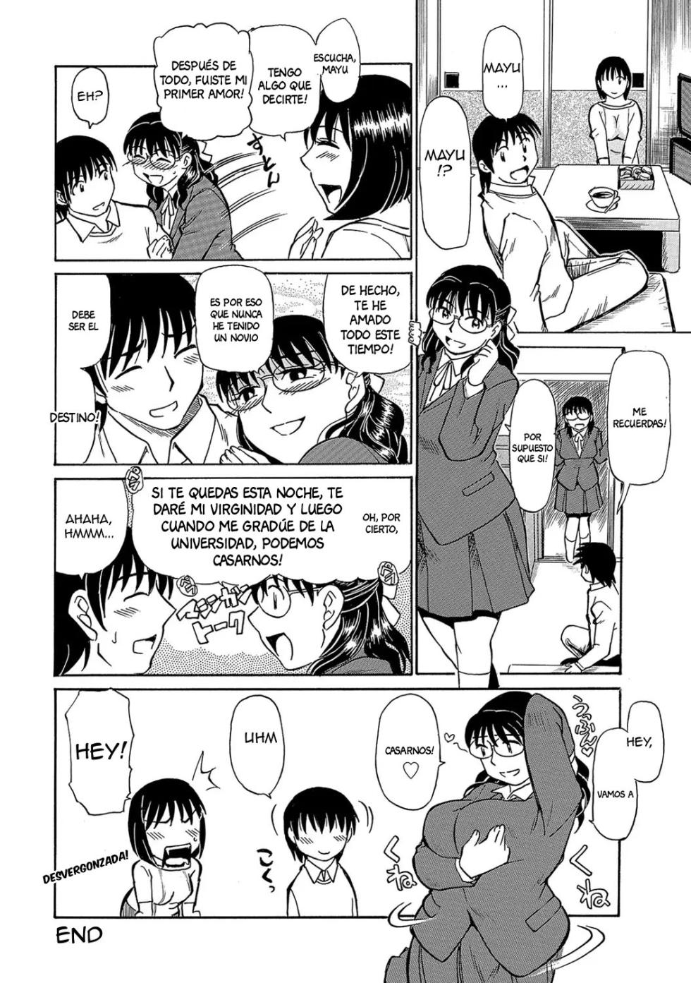 [Fujisawa Tatsurou] Yasue-san no Pantsu no Naka | Inside Koue's Panties (Urete... Hoshii) [Spanish] [anything] [Digital] - Page 20