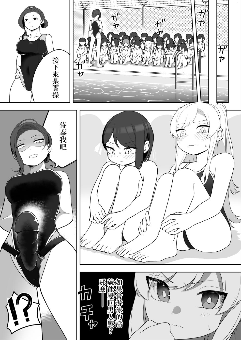 [Amuai Okashi Seisakusho (Ochita Ato Daisuki Samurai, Ahoge Kinoko)] Kyousei Gimukyouiku! TS Ecchi na Onnanoko Kunrenkou! [Chinese] [瑞树汉化组] - Page 7