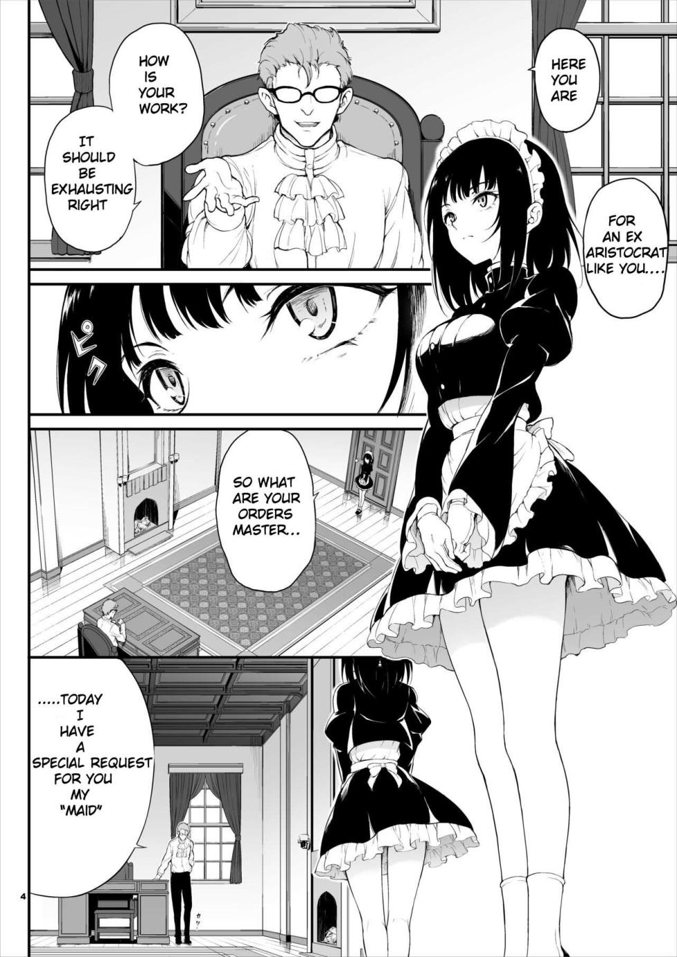 [Kyockcho] Maid Education: Fallen Aristocrat Rurikawa Tsubaki Chapter 1 (English) - Page 3