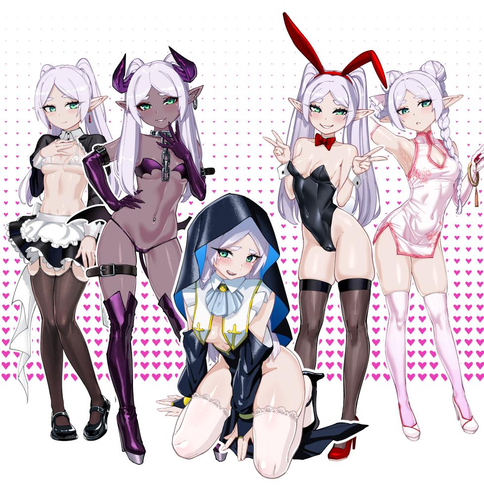 [ProudBanana] Kuon no Ai - Mirrored Lotus | 永恆之愛 (Sousou no Frieren) [Chinese] [Decensored] [Digital]  [Incomplete] - Page 32