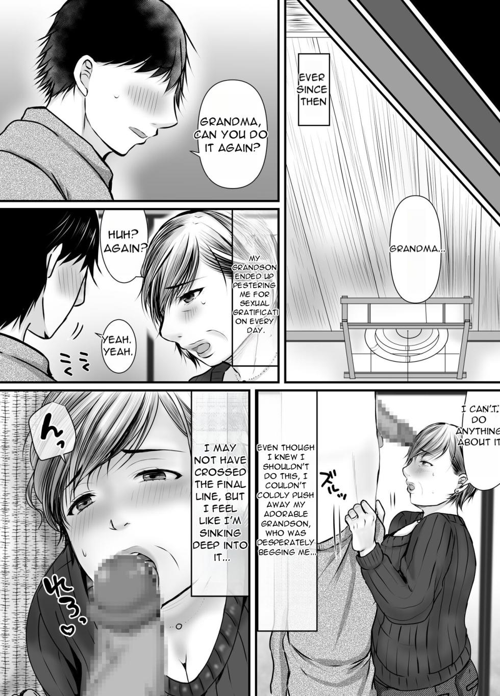 [Popotto Denki Ichigouten] Sobo to Mago ~Mago ni Hajimete Nakadashi sareta Hi~ [English] [DarklordMTLs] - Page 20