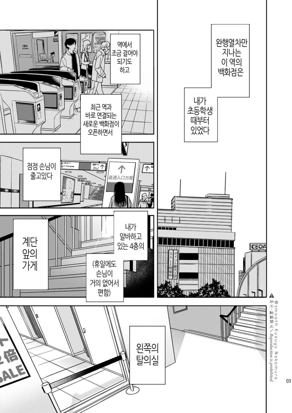[smooth (Nakamura kuzuyu)] Shichakushitsu | 탈의실 [Korean] [Digital] - Page 4