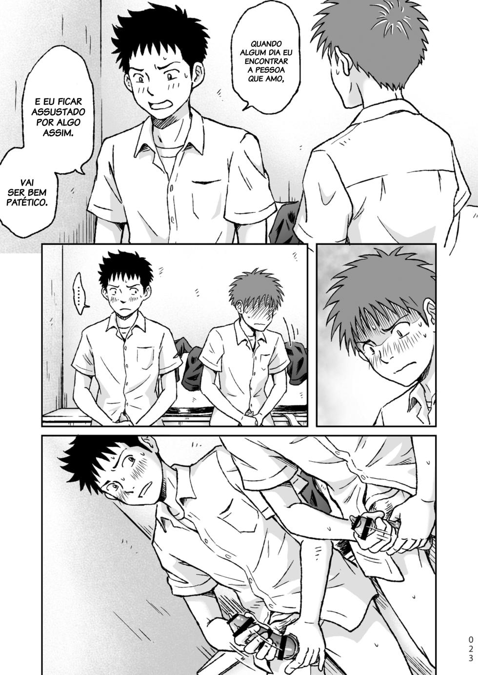 [Bokura no Kajitsu (Takano You)] Condom o Kai ni Iku. [Portuguese-BR][Digital] - Page 23