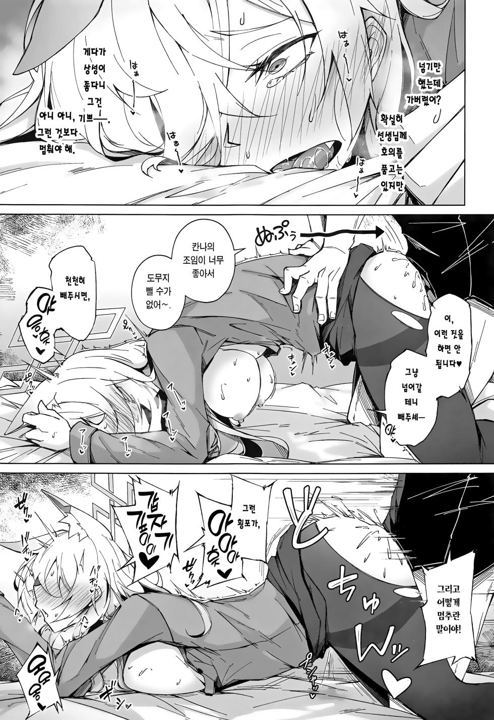 (C103) [eK-SHOP (Tsuizi)] Obedience Aphrodisiac (Blue Archive) [Korean] [Team Edge] - Page 10