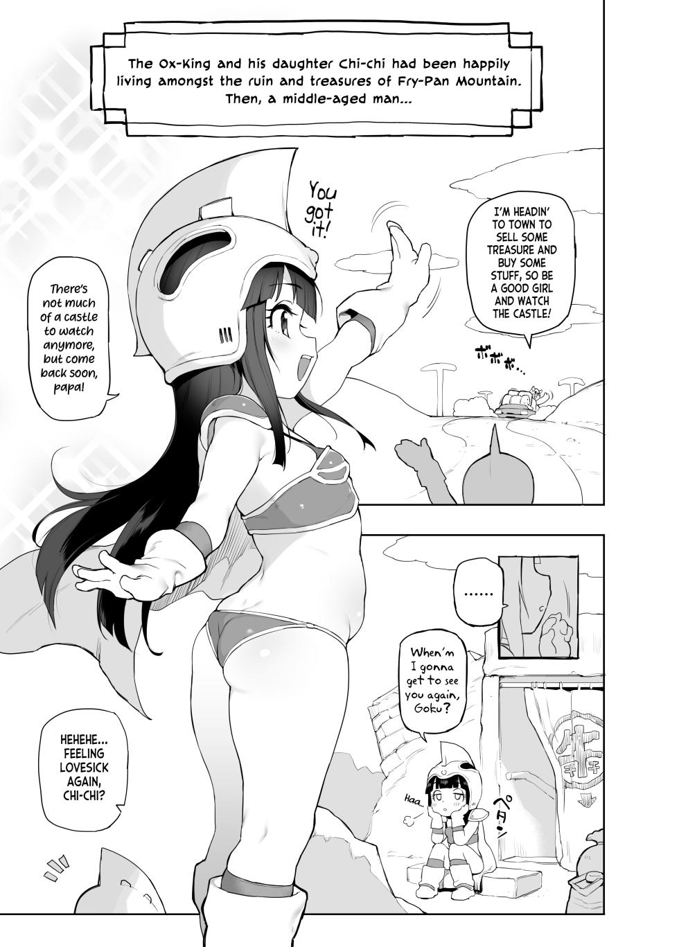 [Sasumata Seven (Atte Nanakusa)] Chichi no Ecchi na Hanayome Shugyou | Chi-Chi's Naughty Bridal Training (Dragon Ball) [English] [Digital] - Page 2