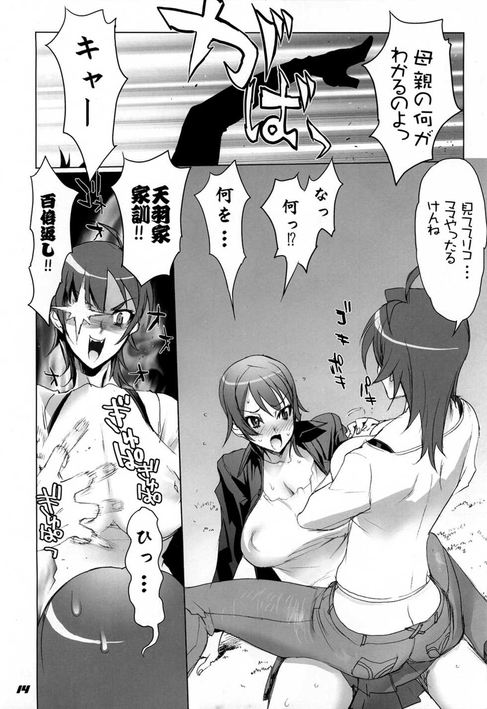 (C77) [Digital Accel Works (INAZUMA)] Inazuma Warrior 3 (Various) - Page 14