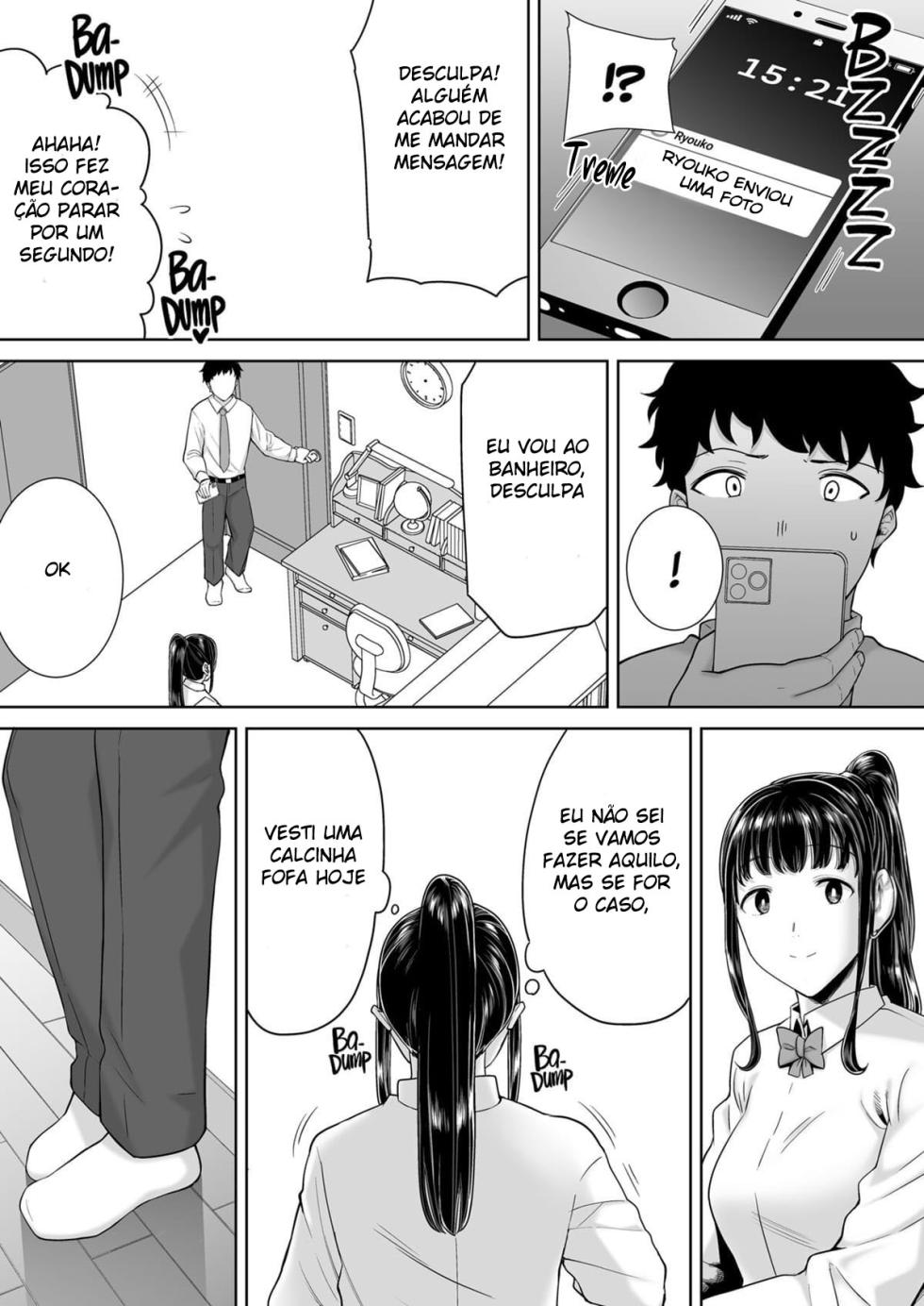 [DOLL PLAY (Kurosu Gatari)] A Mãe da Minha Namorada é uma Tentação 2 [Digital] - Page 4