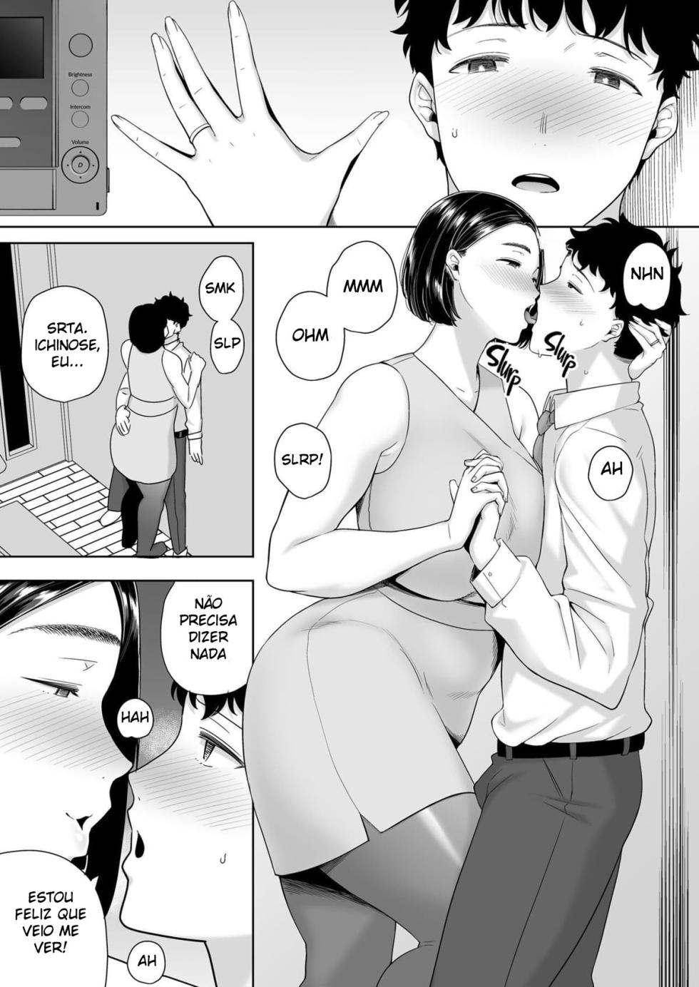 [DOLL PLAY (Kurosu Gatari)] A Mãe da Minha Namorada é uma Tentação 2 [Digital] - Page 40