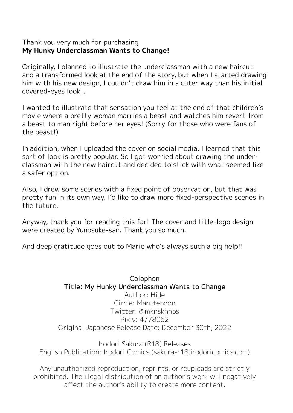 My Hunky Underclassman Wants to Change - Page 29