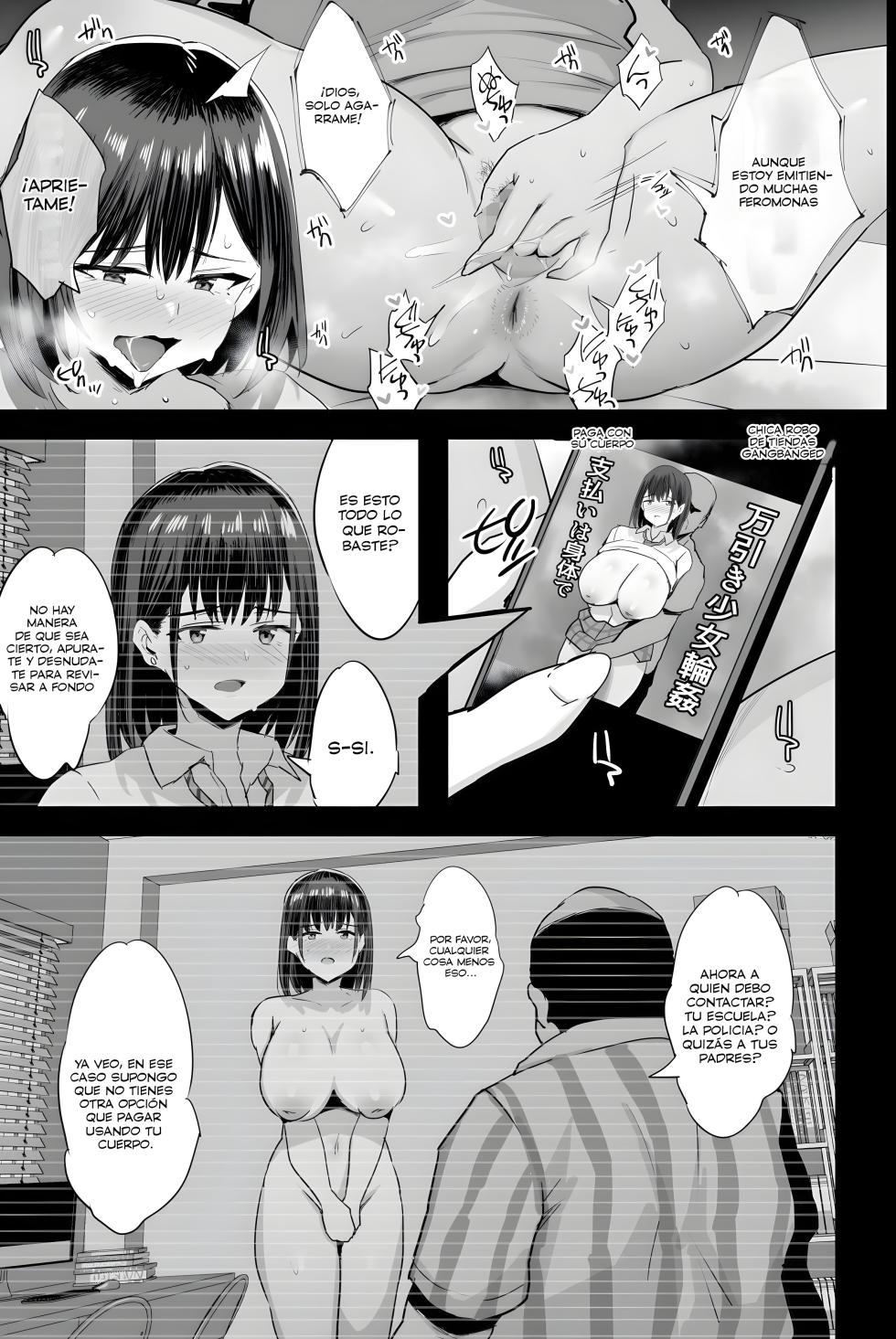 [Jack to Nicholson (NoriPachi)] Nikubenki Ganbou JK. | Aspirante de recipiente de semen [Spanish] - Page 6