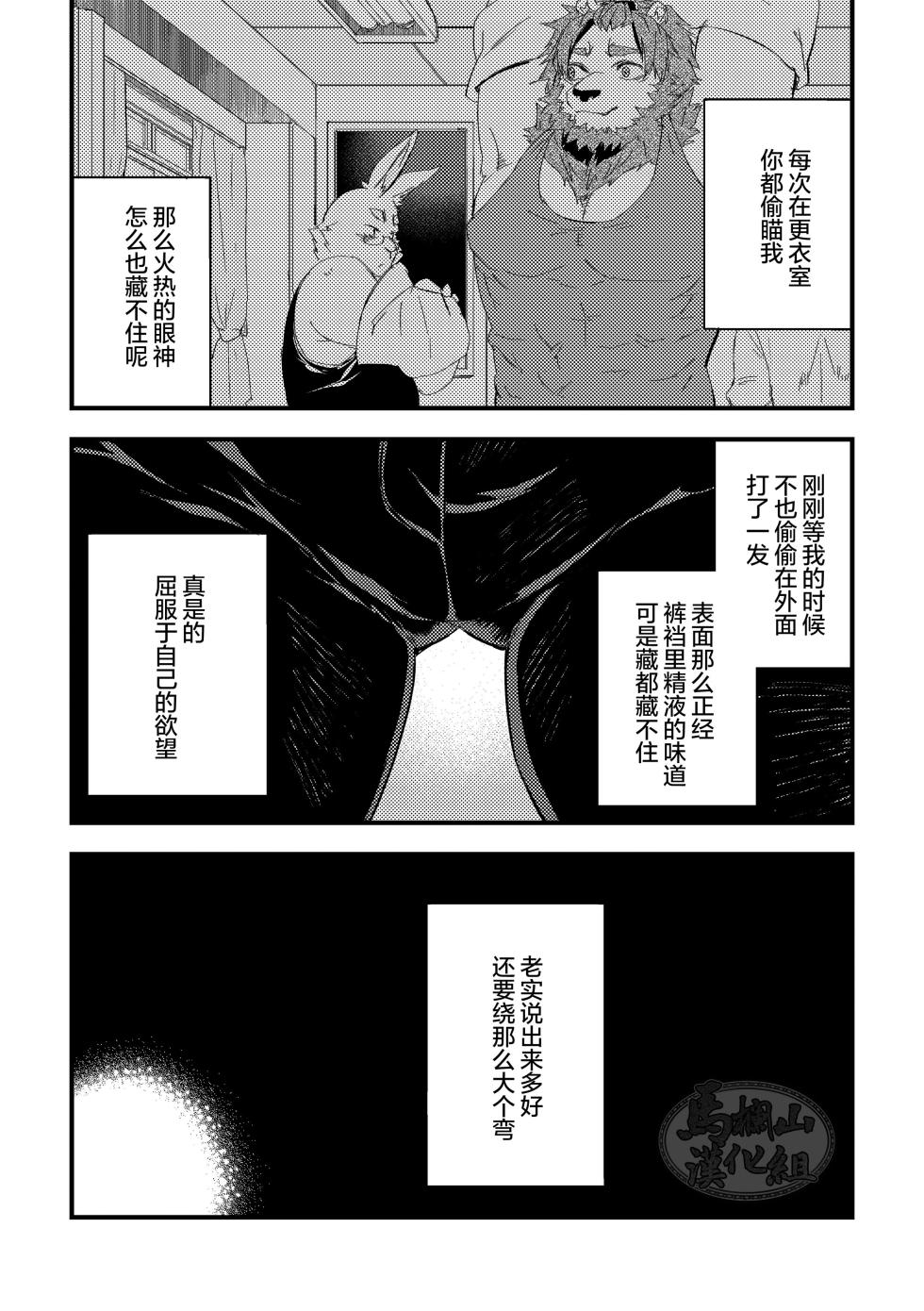 [Parabona Antenna (Sarumaru)] Shishi wa Usagi o Karu no ni mo | 狮子搏兔 [Chinese] [马栏山汉化组] [Digital] - Page 13