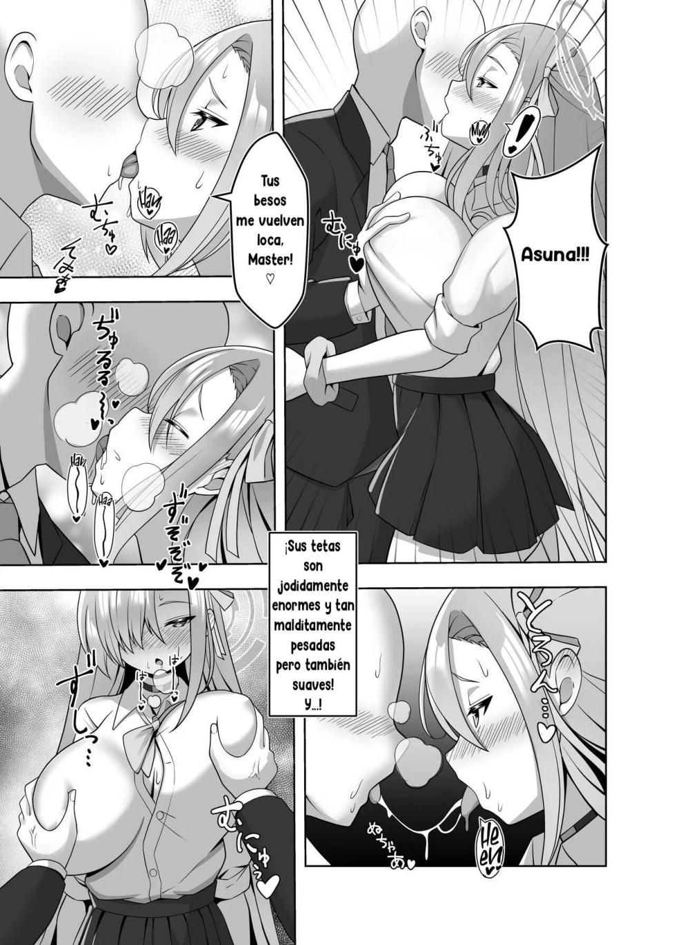 [Nekolovelandou (Nekojima)] Ichinose Asuna to Sukebe Suru Hon | Sexo lascivo con Asuna Ichinose (Blue Archive) [Spanish] [Digital] - Page 4
