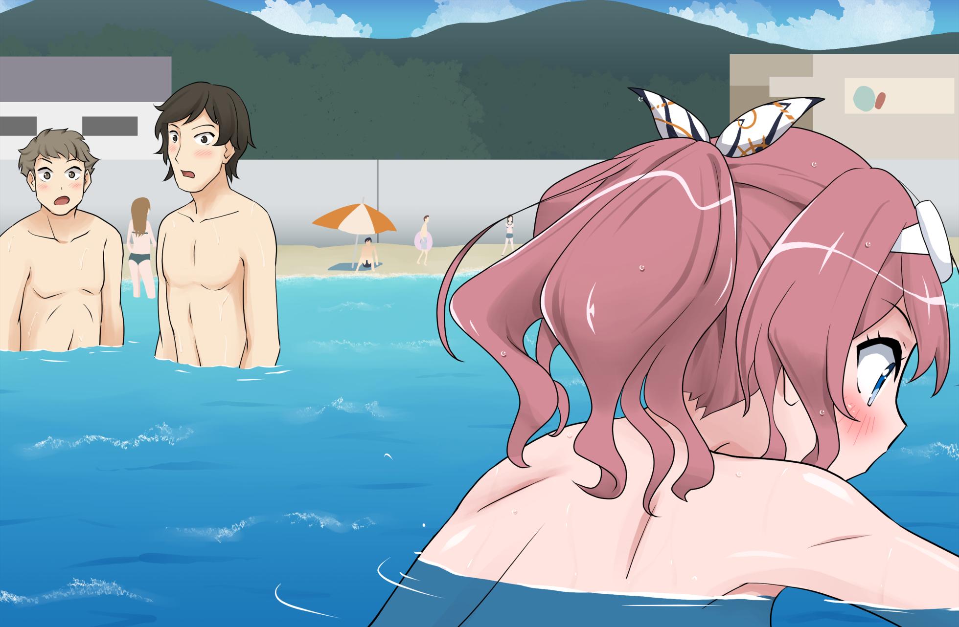 [Nihon Dandy (Matsuno Susumu)] Mizugi Nagasare Saaya-chan  (BanG Dream!) - Page 14