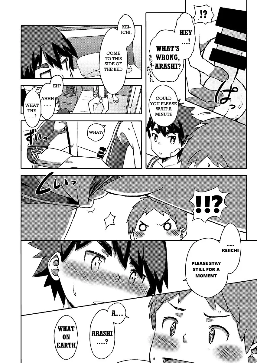 [Drum-Kan (Kine)] Arashi-kun to Keiichi-kun. Aratame  [English] [Chiarashi Scans] [Digital] - Page 30
