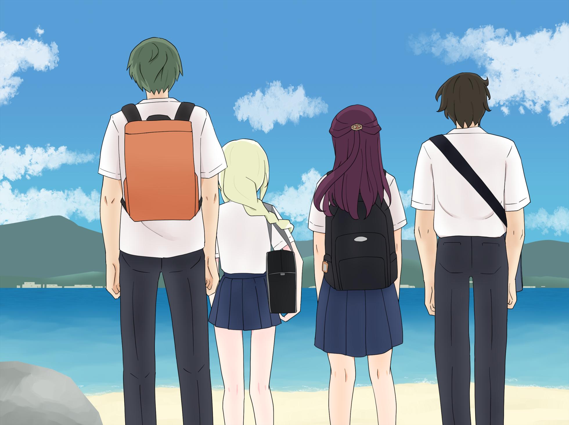 [Nihon Dandy (Matsuno Susumu)] Shima no Narawashi Zenra de Misogi ~ Natsuyasumi Ake | Island custom is to do purification ceremony in the nude ~ summer vacation is over [English] - Page 4