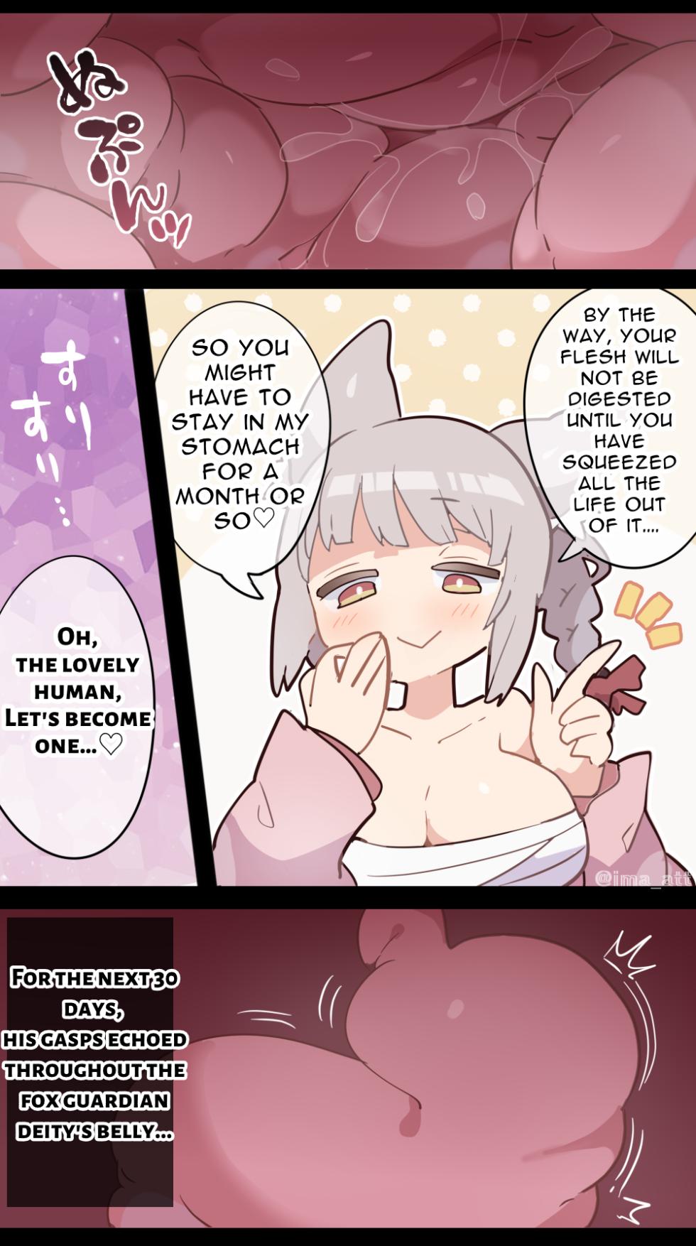 [imaat] Giant Fox Girl VORE [English / Japanese] - Page 5
