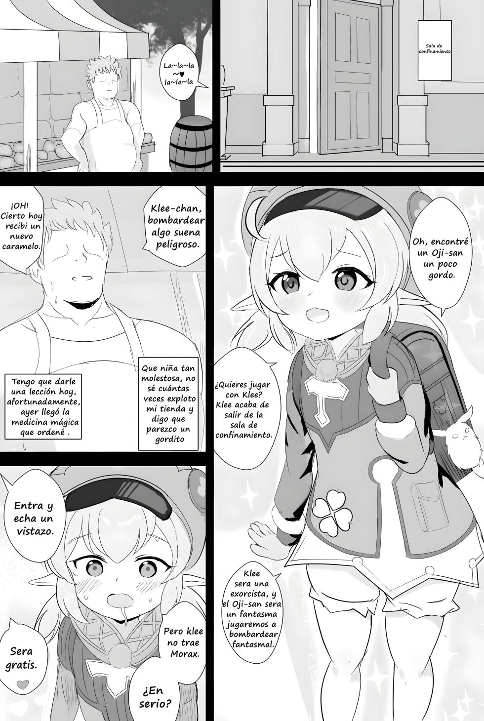 [Mizumi] Klee-chan | Klee y la pocion Elemental (Genshin Impact) [Spanish] - Page 2