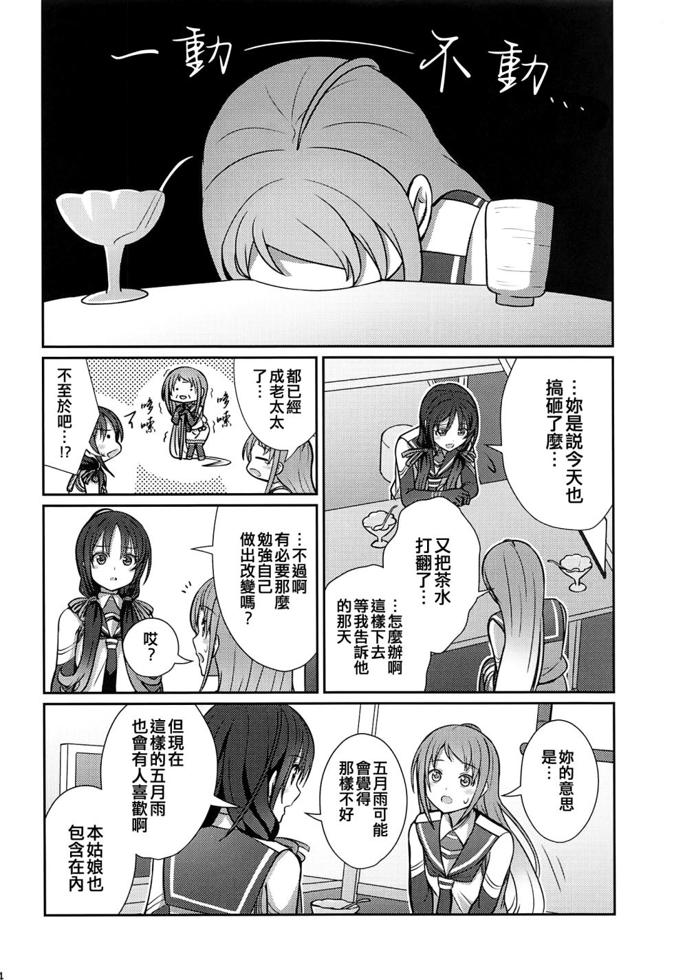 (C101) [L5EX (Kamelie)] Samidare Nochi Hare (Kantai Collection -KanColle-) [Chinese] [吸住没碎个人汉化] - Page 4