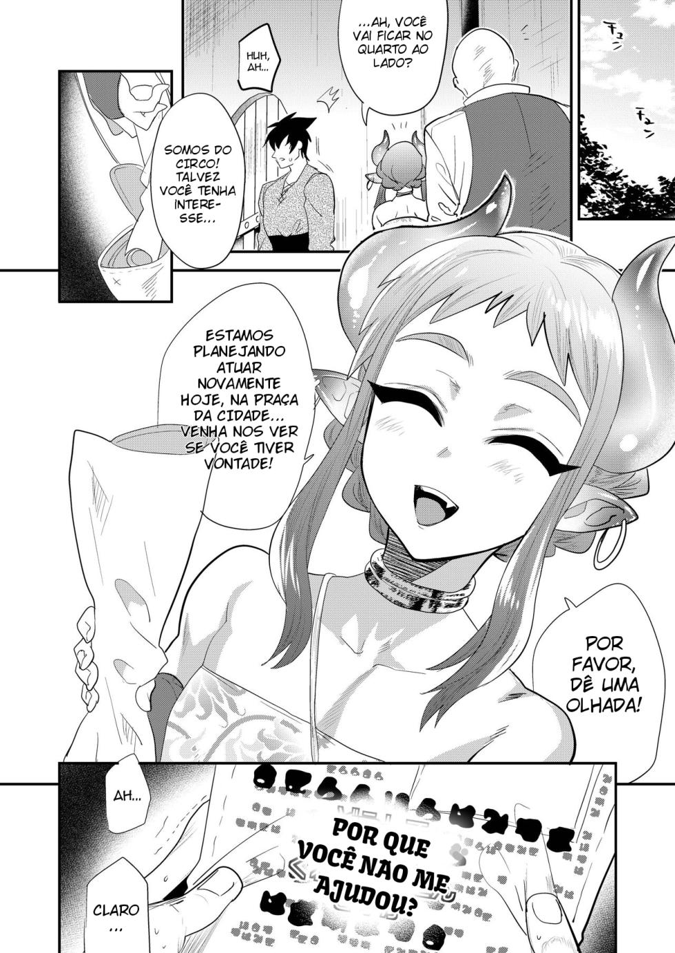 [Mine Noujou (Minemura)] Nozoki Ana, Todokanai Koe [Portuguese-BR] [Eri-Traps] [Digital] - Page 15