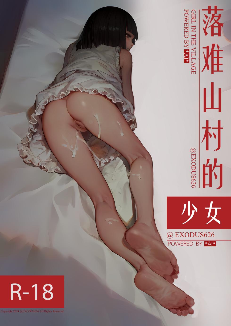 [AI Generated] (exodus626) 落难山村的少女 Girl In The Village - Page 1