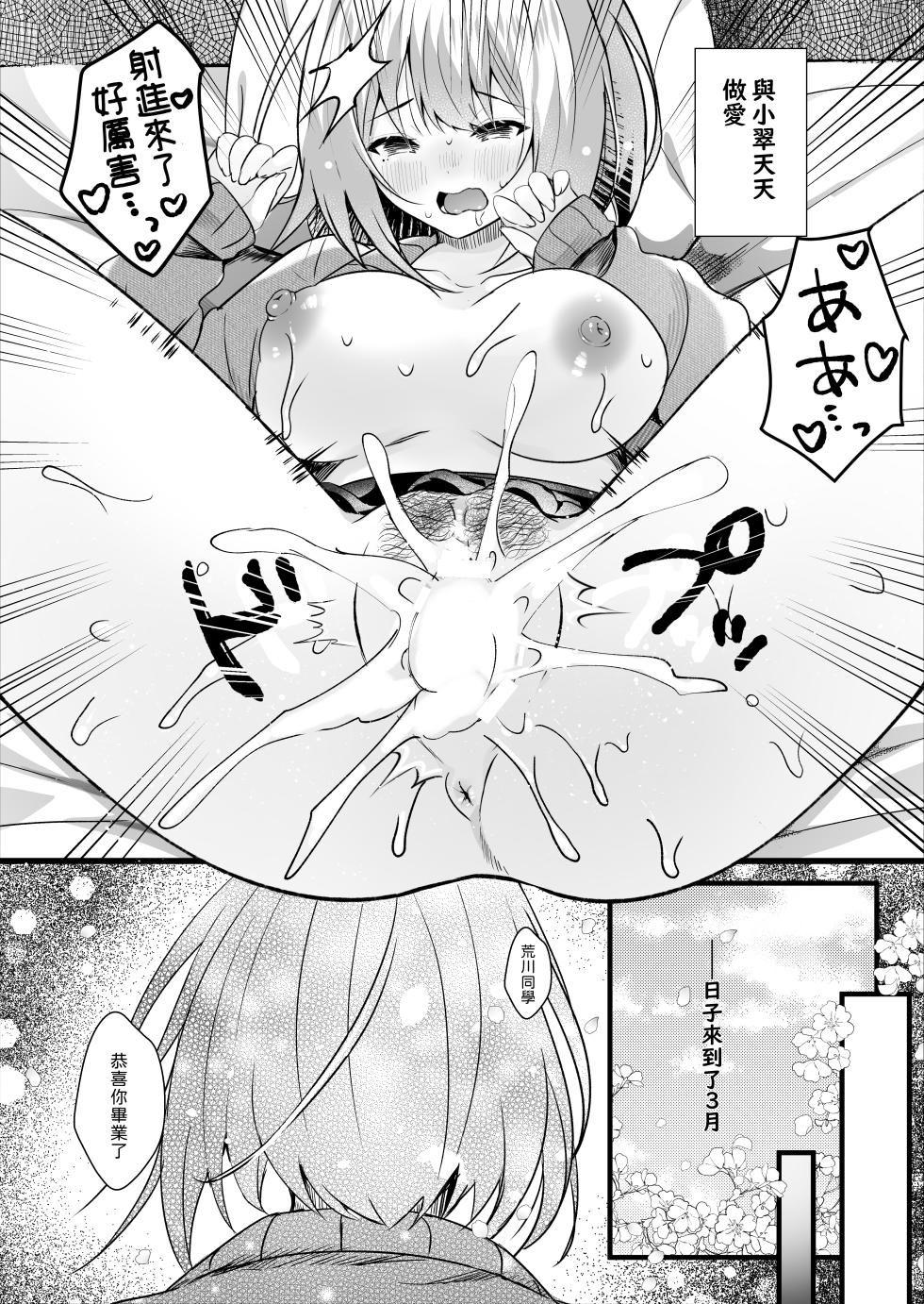 [Rocomani (Manatsu Roco)] Daisuki na  Ryoubo-san o Saimin de Netoru 1-kagetsu [Chinese] [Digital] - Page 21