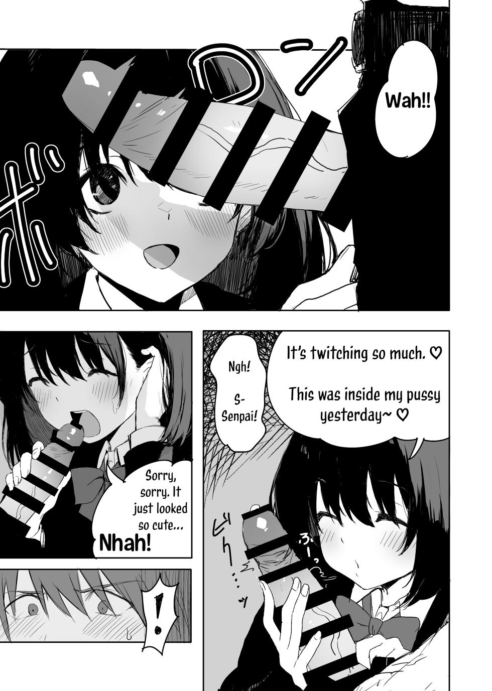 [Inukaki] Sakuraba Senpai wa Misetagari | Sakuraba-Senpai Likes to Expose Herself to Me (Part 2) [English] - Page 6