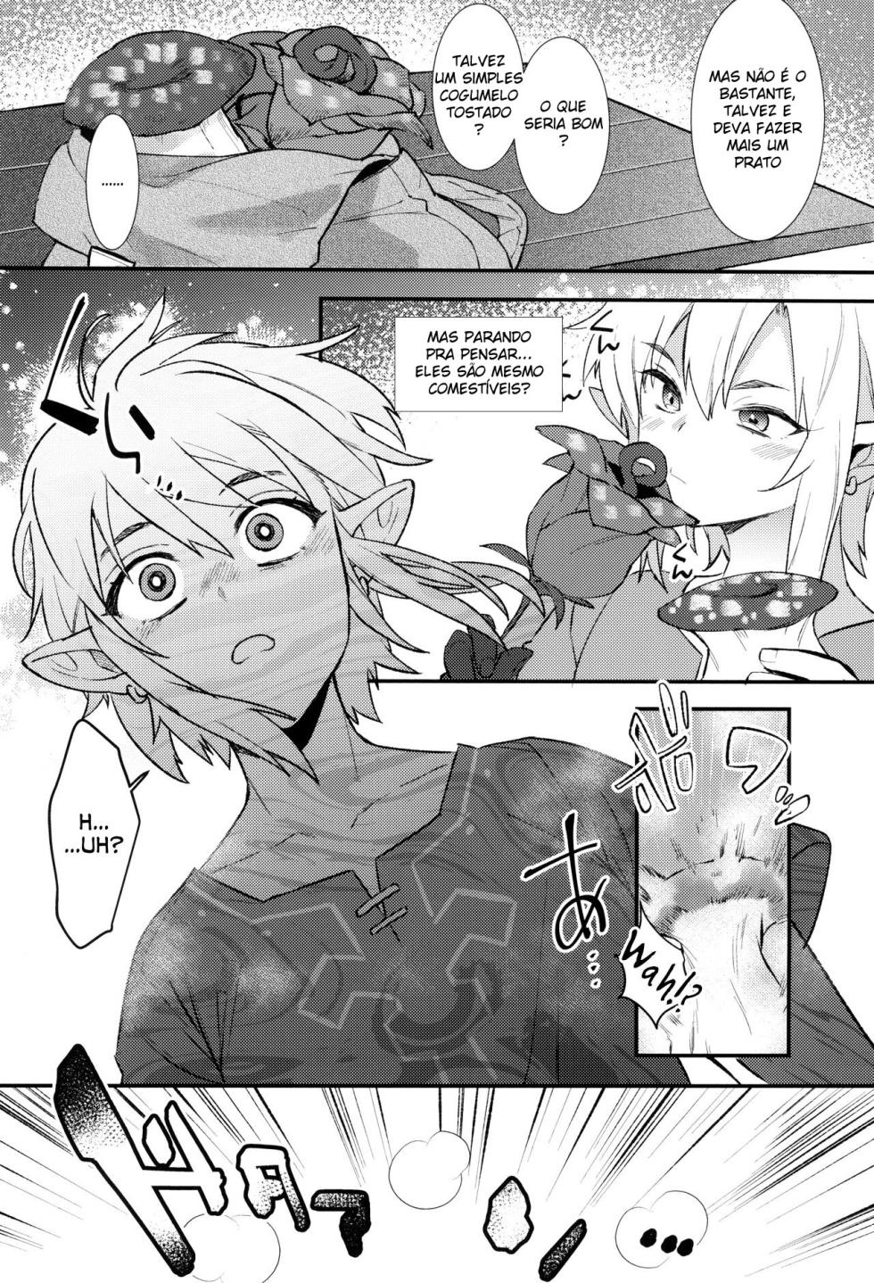(C102) [Ash wing (Makuro)] Konran Yuusha | The Legend of Link: Skyward "Sword" (The Legend of Zelda: Breath of the Wild) [Portuguese-BR] - Page 3