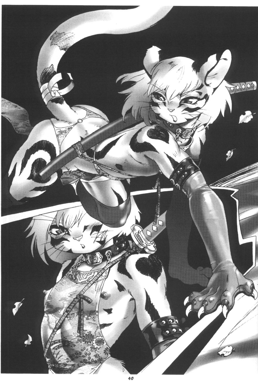 (C61) [TEAM SHUFFLE (Various)] Kemono no Sho Hachi - Book of The Beast 8 - Page 40