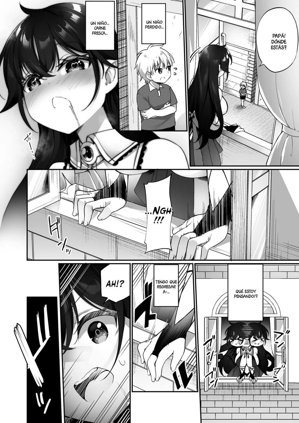 [Slime no Kanmuri (Kanmuri)] Maou ni Katta Yuusha ga Succubus ni Ochite iku Hanashi | The Hero That Defeated the Demon Lord ♂ Falls Into a Succubus [Spanish] [Digital] - Page 13