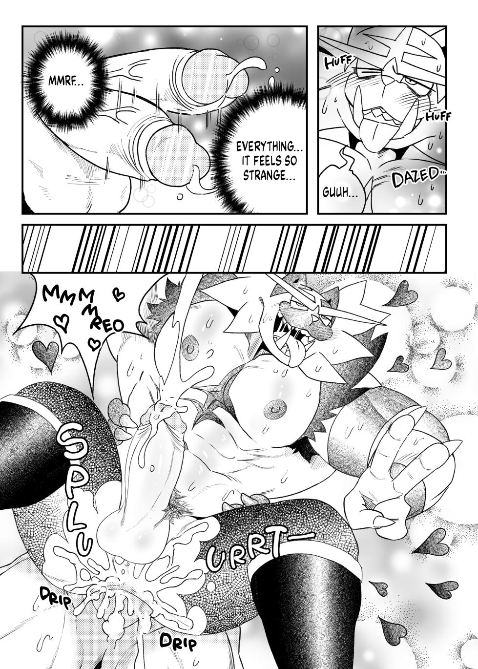 [Nekogaki] Ayashii Pokemon ga Shoubu o Shikakete Kita! | SUSPICIOUS POKEMON WANTS TO FIGHT! (Pokémon) [English] - Page 22