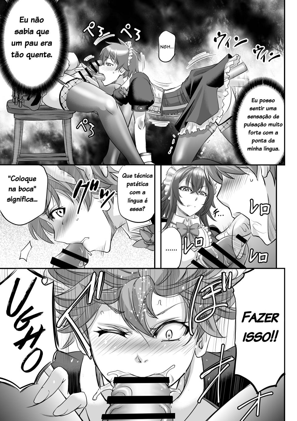 [Monji Koubou (Kikuichi Monji)] MonMusu Quest! ~ Luka no Maid Shugyou | Monster Girl Quest! Luka’s Maid Training [Portuguese-BR] - Page 11