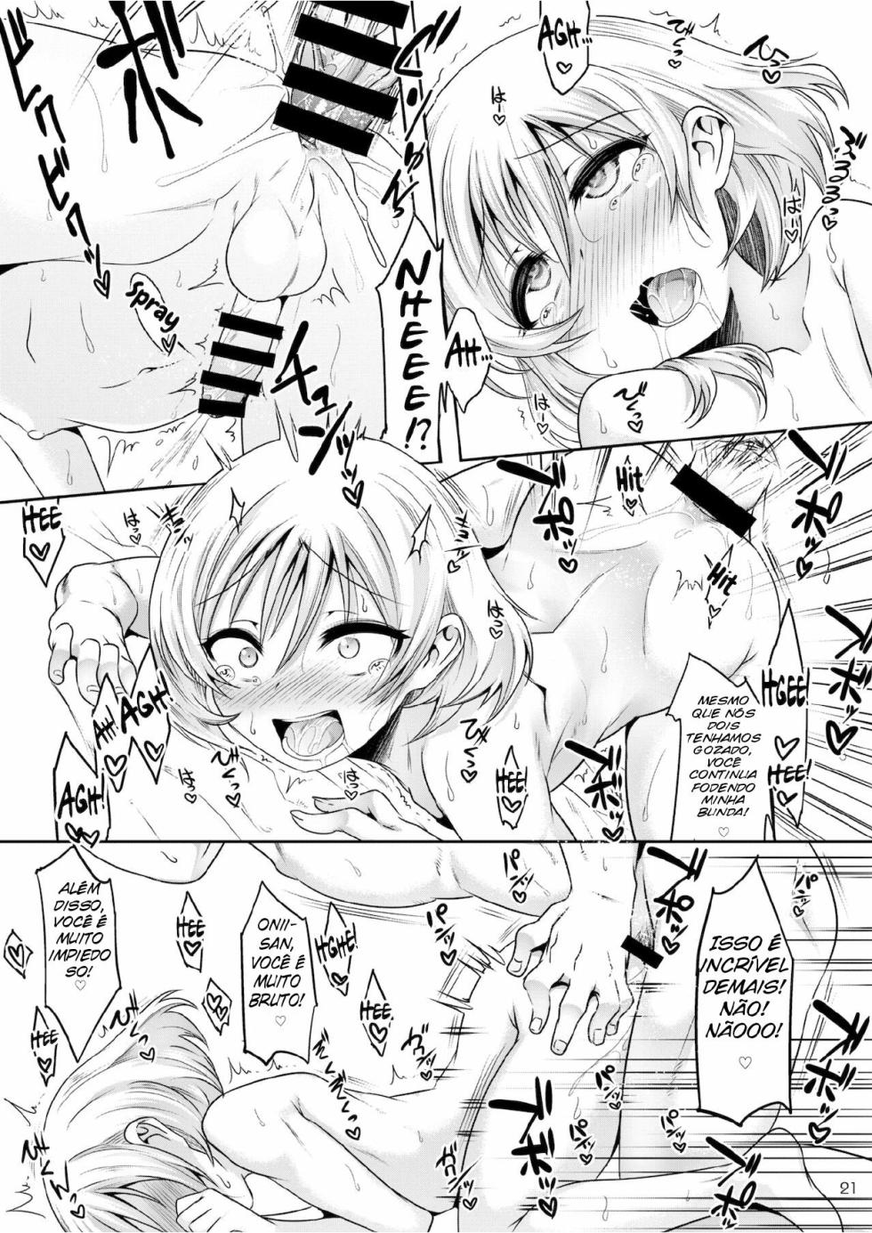 [EGO DANCE (Nanamatsu Kenji)] Onsen Ryokou de Ecchi na Otokonoko to Deacchaimashita [Portuguese-BR] [Eri] [Digital] - Page 20