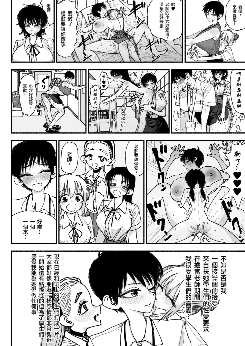 [Nagayama (Agagaga)] Futanari Joshikou no Onaho ~Itsudemo Sex Sasete Kureru Kiyowa de Yasashii Koushinchou Kyonyuu Sensei~ [Chinese] [天希个人汉化] - Page 36