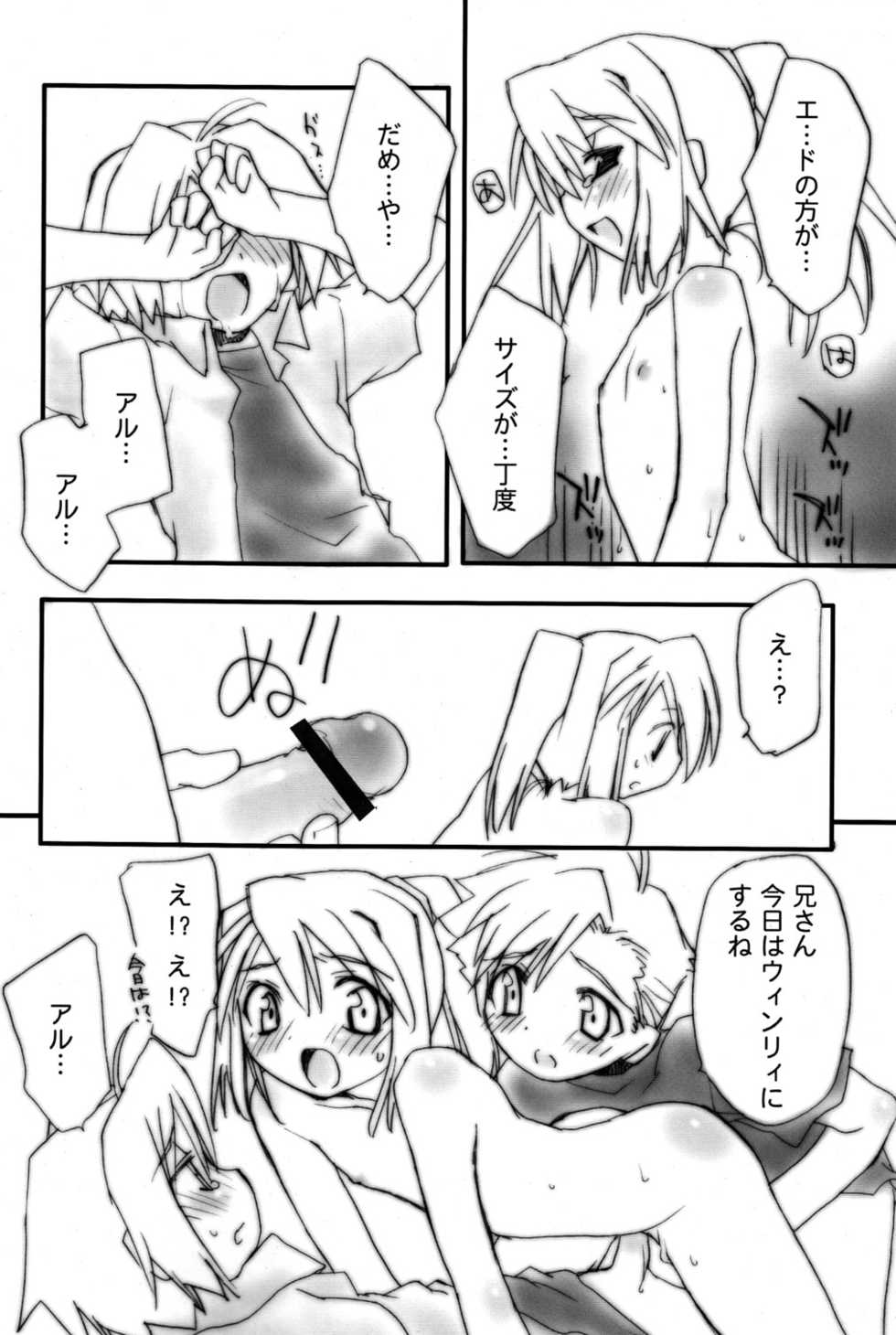 (C66) [Your's-Wow!! (Konata Hyuura)] Screw Wrench (Fullmetal Alchemist) - Page 12
