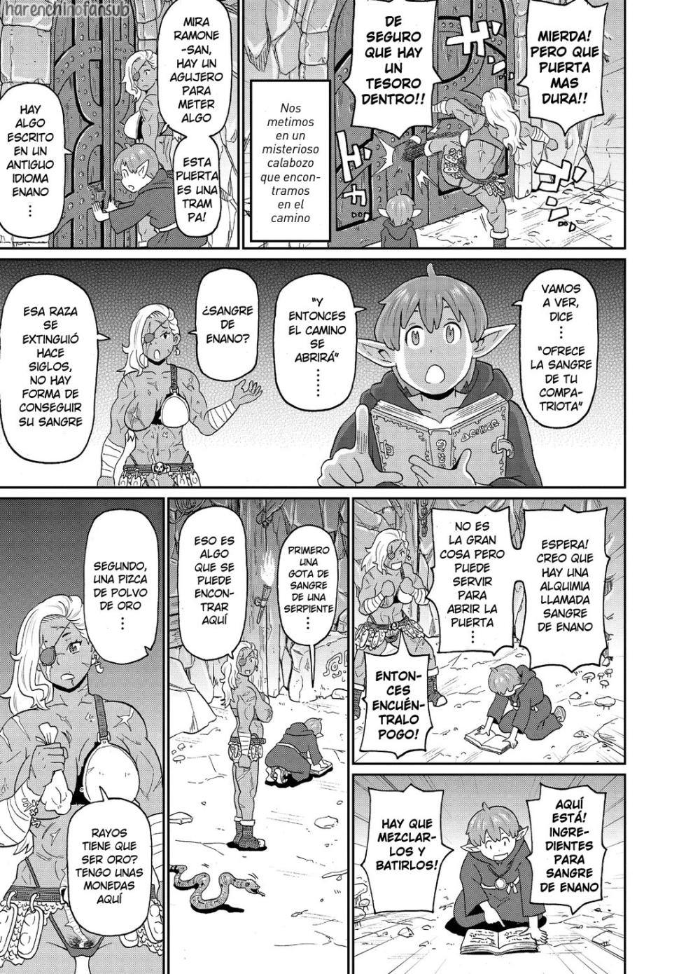 [John K. Pe-ta] Rekisen no Onna Senshi to Boku no Tabi 01| Mi viaje con una guerrera veterana - Cap.1 (Nikuana Full Package) [Spanish] [Harenchi no Fansub] [Decensored] [Digital] - Page 5