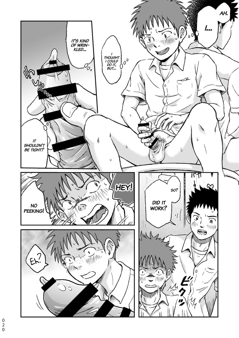 [Bokura no Kajitsu (Takano You)] Condom o Kai ni Iku. [English][Digital] - Page 20