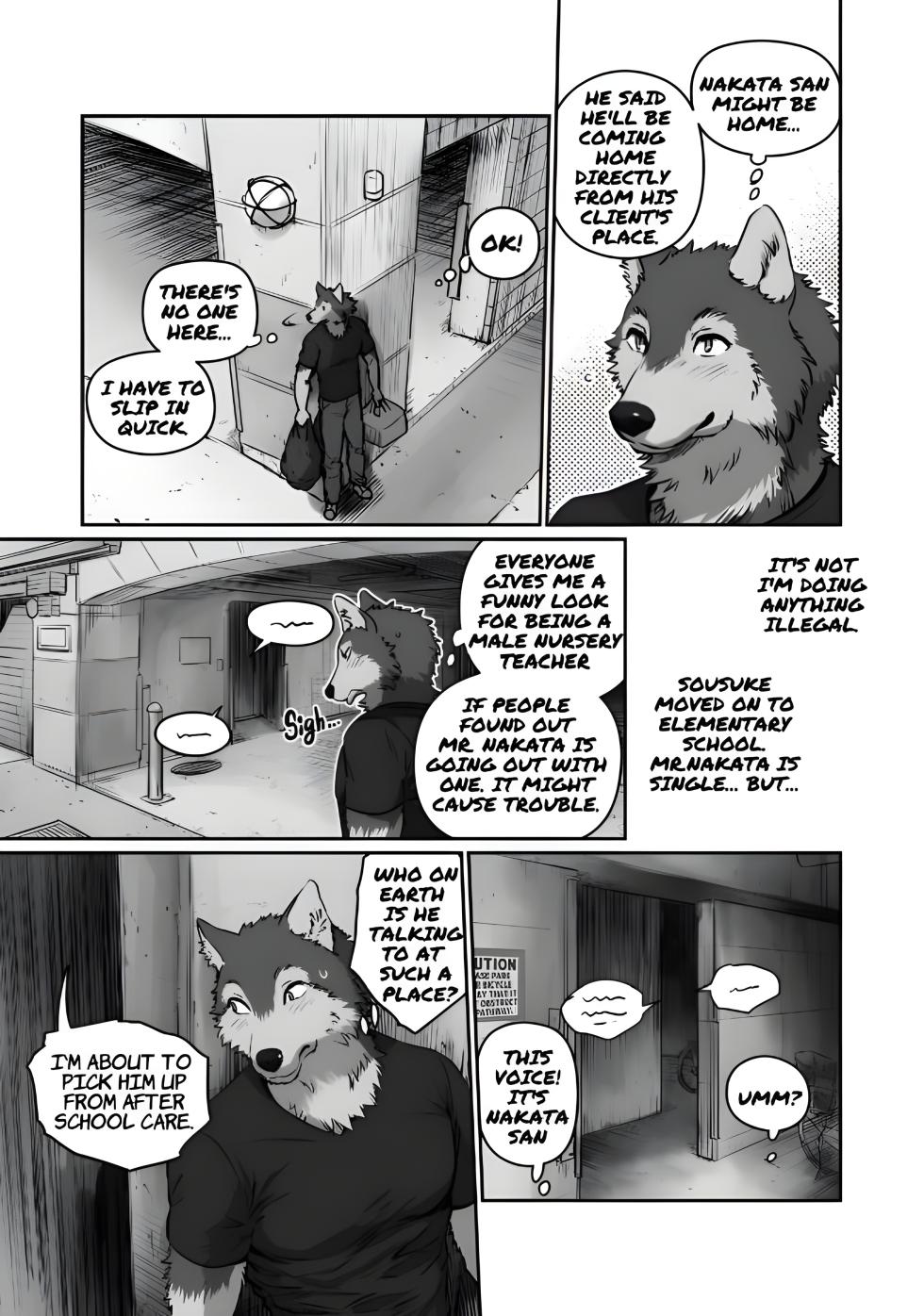 [Maririn (Korirouan)] Wolf Teacher & Tiger Daddy 1/2 HR [ENG] + Scraps - Page 37