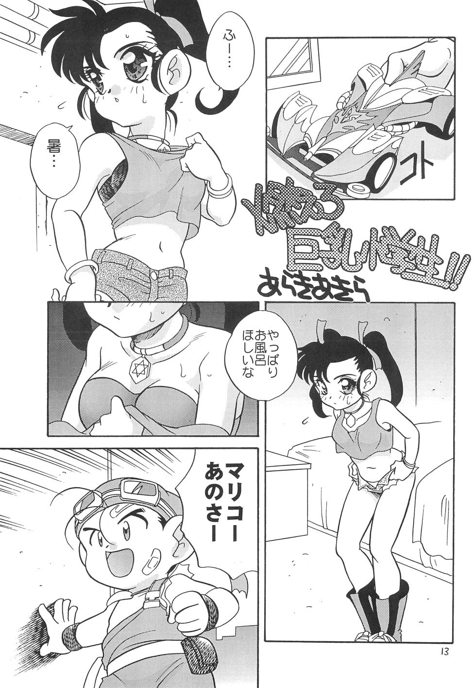 (C54) [Shiritsu Gundam Gakuen (Various)] SILK ROAD (Bakusou Kyoudai Lets & Go!!) - Page 13